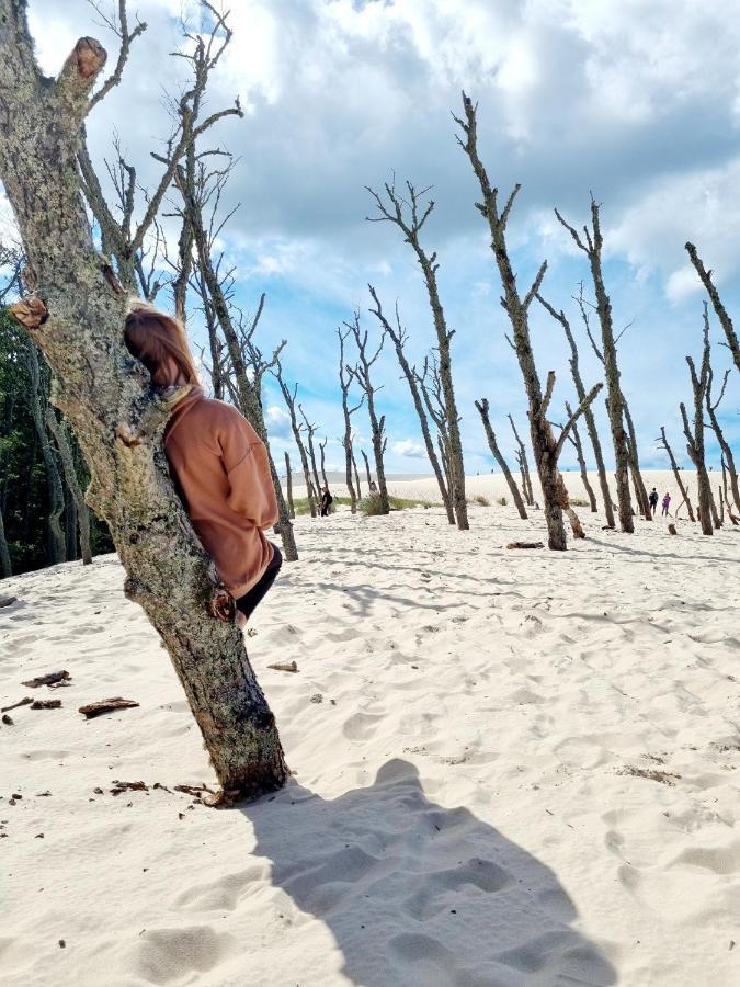 Siedlisko Na Wydmach, Domki Klimatyzowane Łeba Exteriör bild